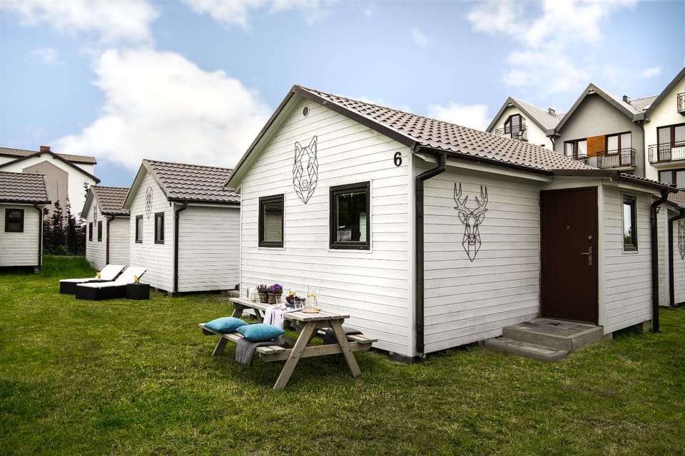 Domki Bungalow Stella Resort & SPA z basenami, grotą solną, jacuzzi Campground/ 
RV Resort in Wladyslawowo