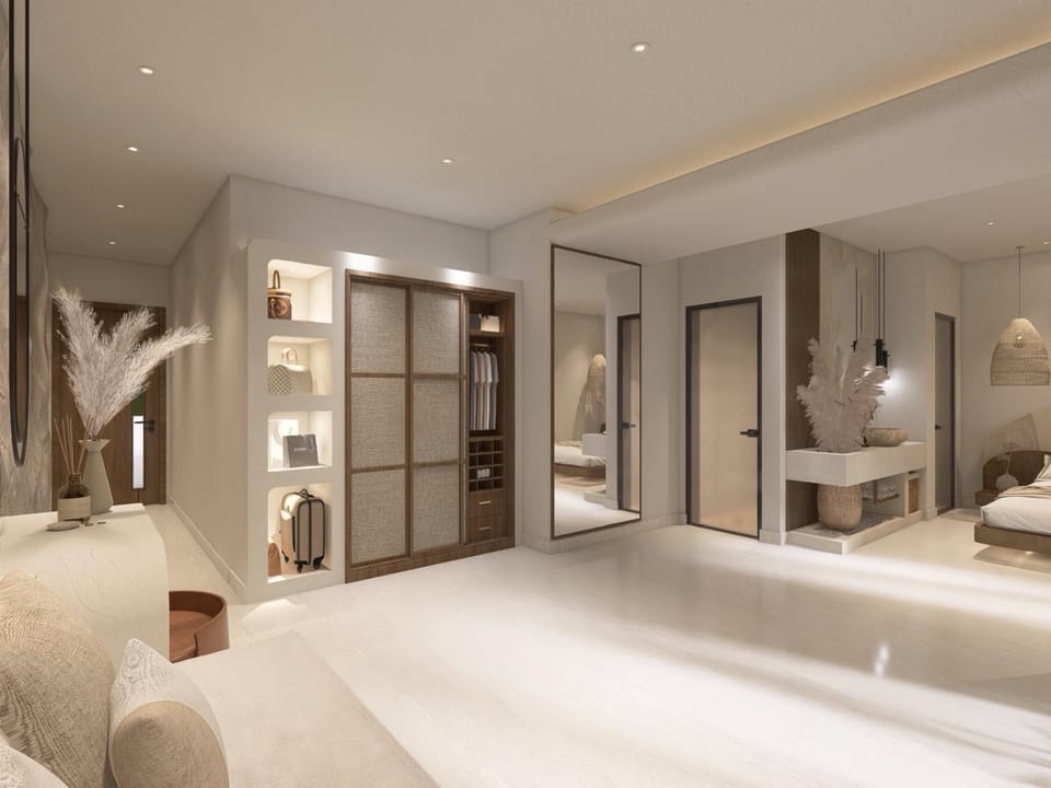 Bed, Living room, Photo of the whole room, Bedroom, wardrobe