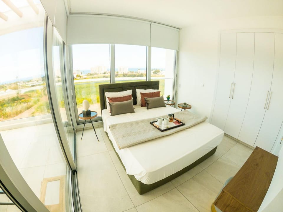 Bedroom, Sea view