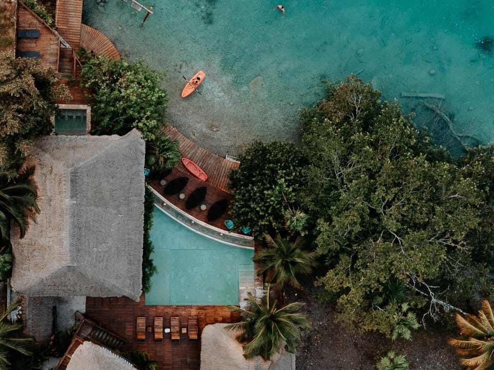 Bird's eye view, Swimming pool, Swimming pool