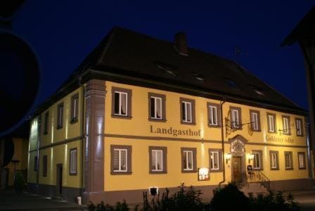 Facade/entrance, Night
