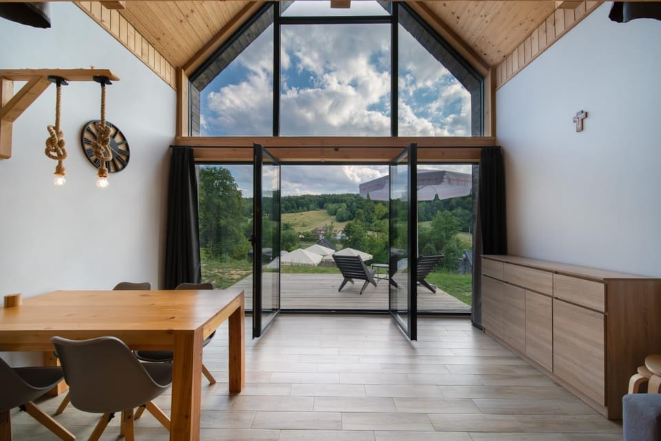 Property building, Patio, Day, Natural landscape, View (from property/room), Balcony/Terrace, Living room, Dining area, Garden view, Mountain view, sunbed