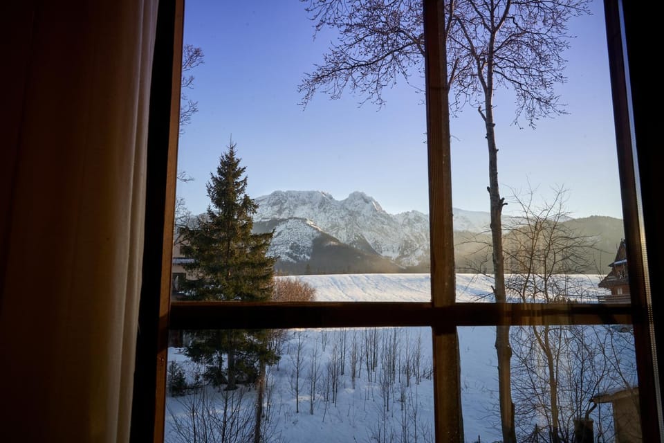Natural landscape, Winter, Mountain view