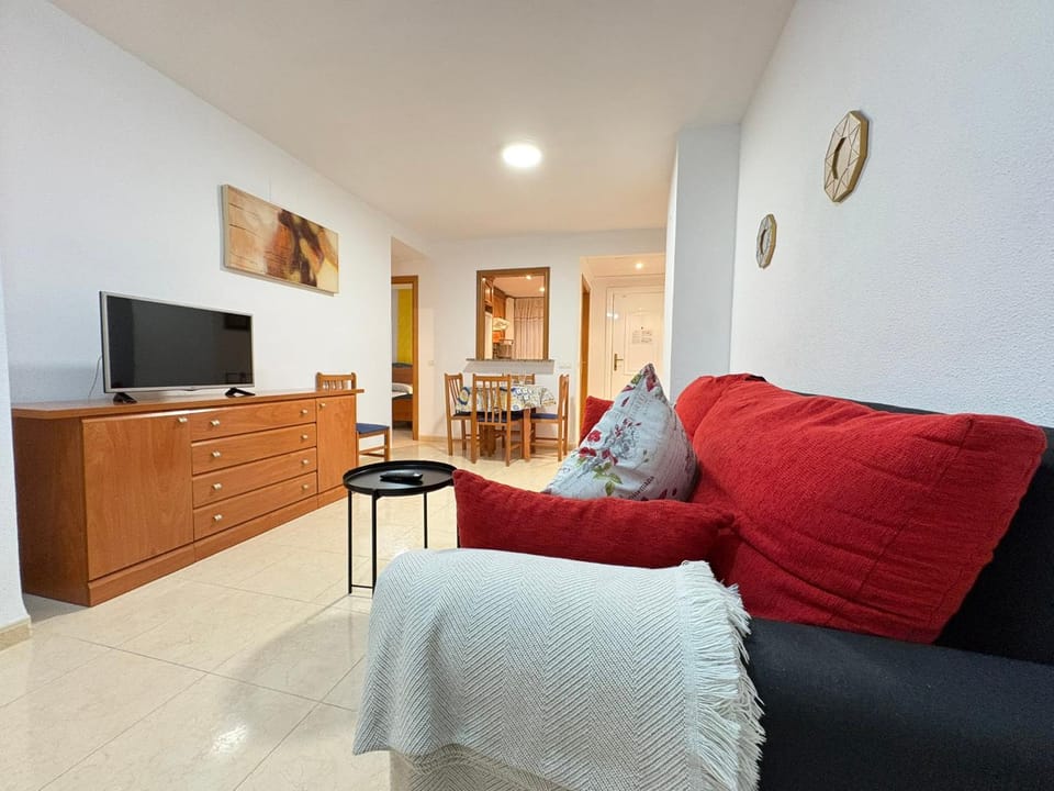 Living room, air conditioner