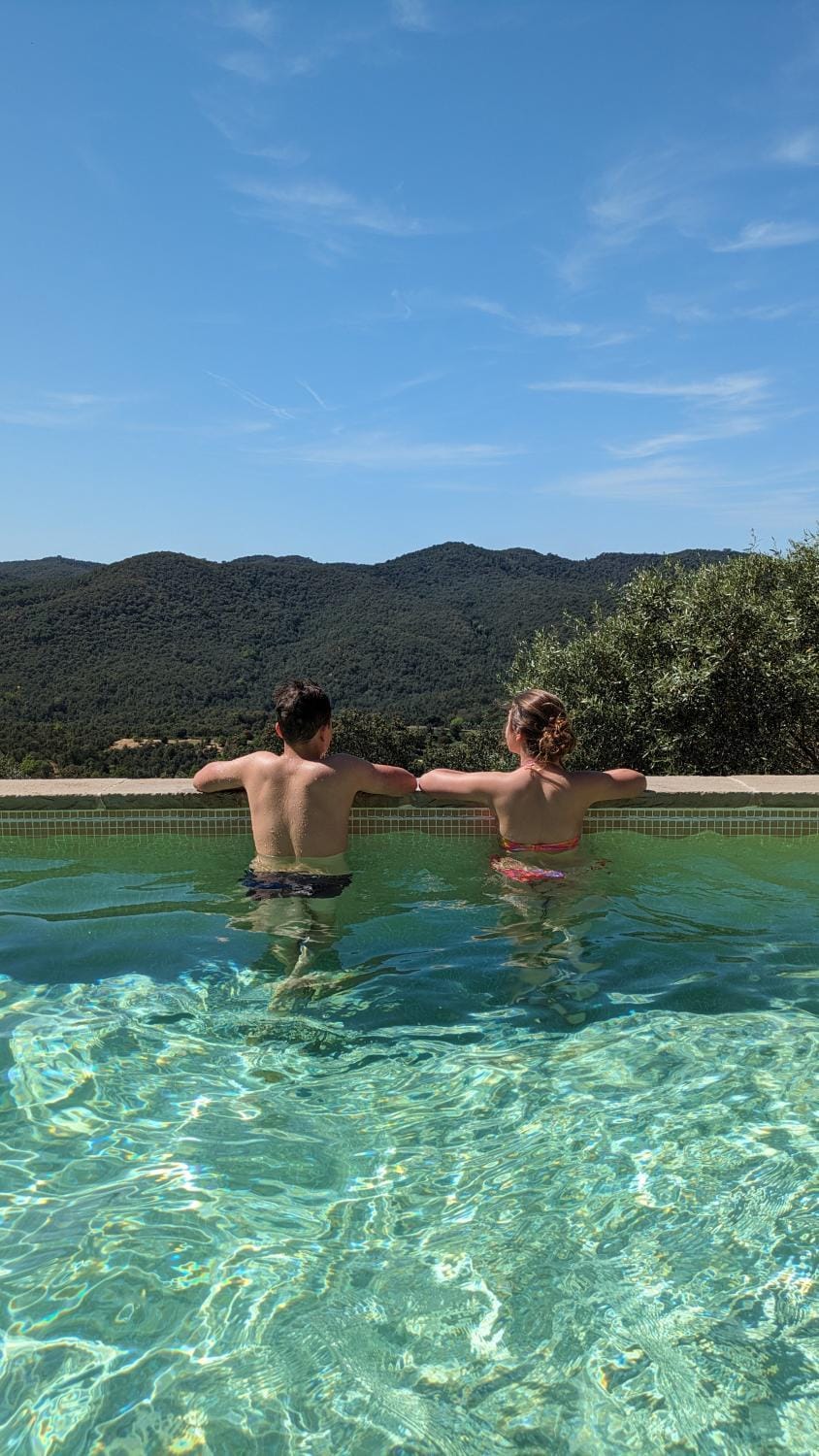 Day, People, Natural landscape, Summer, Guests, Mountain view, Pool view, Swimming pool
