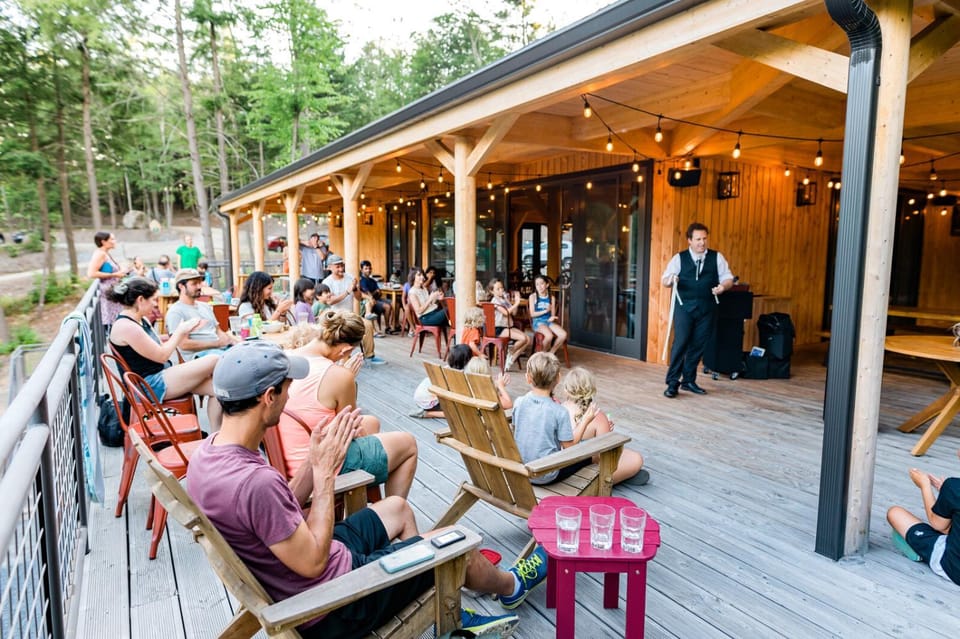 Huttopia Lake George - Adirondacks Luxury tent in Saratoga