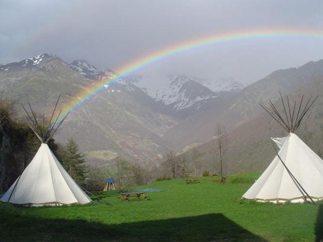 Tipi nature double Luxury tent in Gavarnie-Gèdre