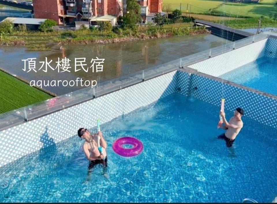 Aqua rooftop 頂水樓玩趣民宿 House in Taiwan, Province of China