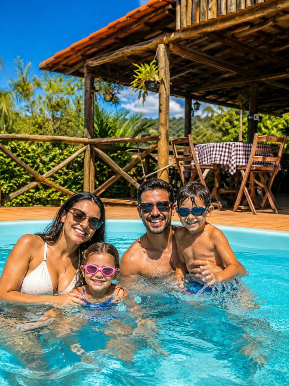 Swimming pool, Family