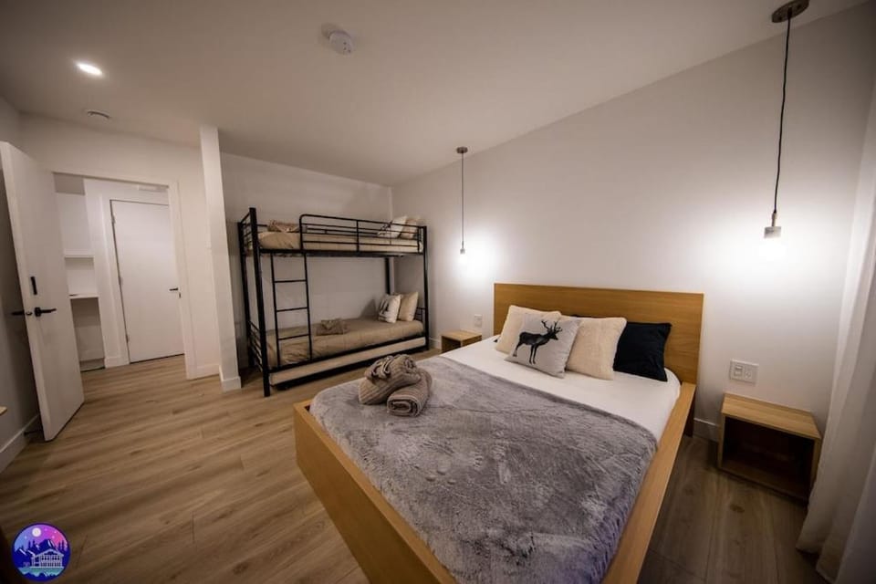 Bed, Photo of the whole room, Bedroom, bunk bed