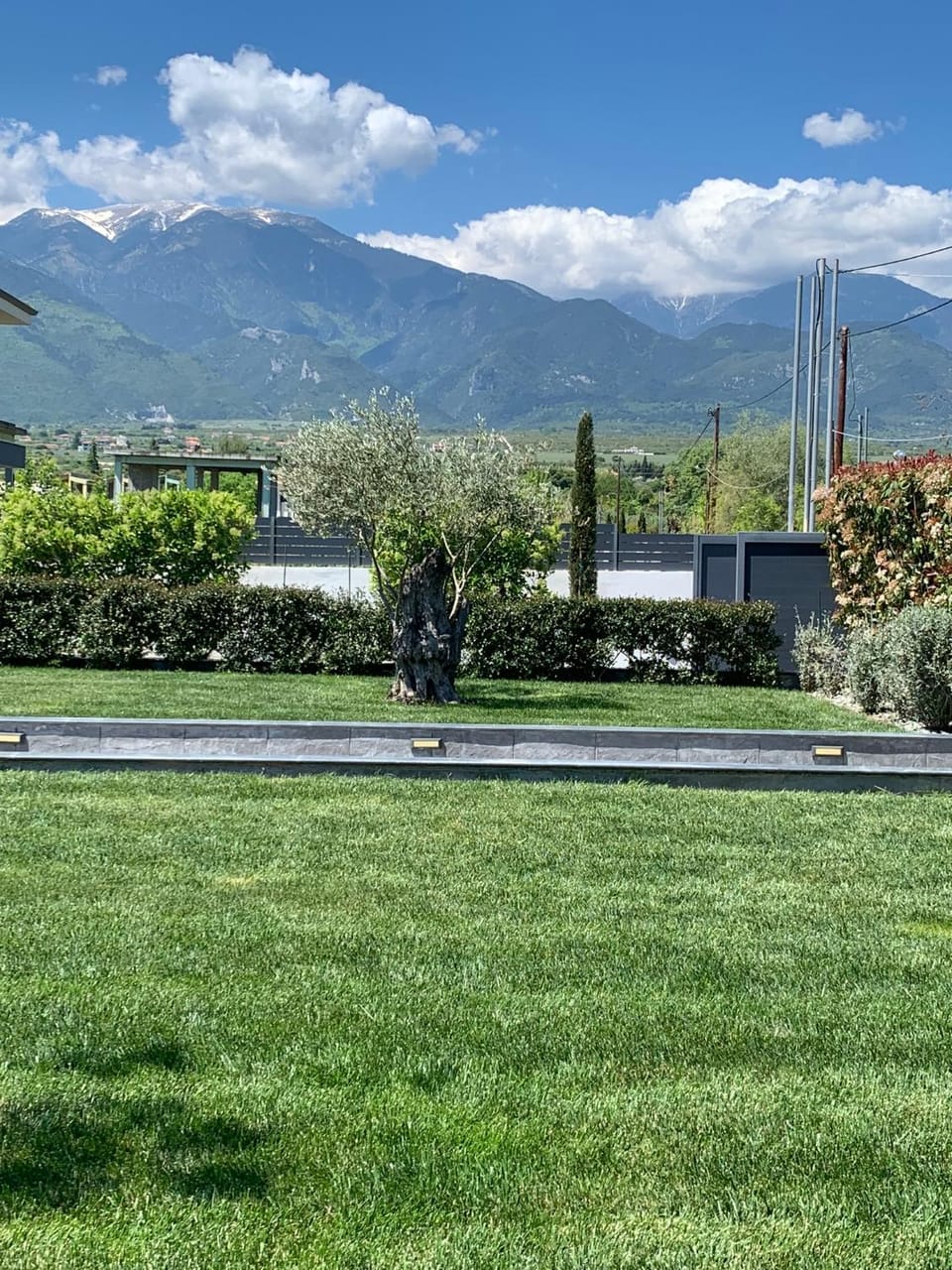 Natural landscape, Garden, Garden view, Mountain view