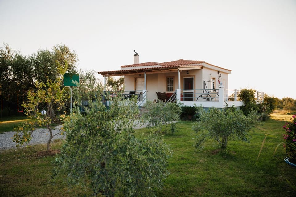 A wonderful relaxing place. Nice view. Romantic sunset House in Peloponnese, Western Greece and the Ionian