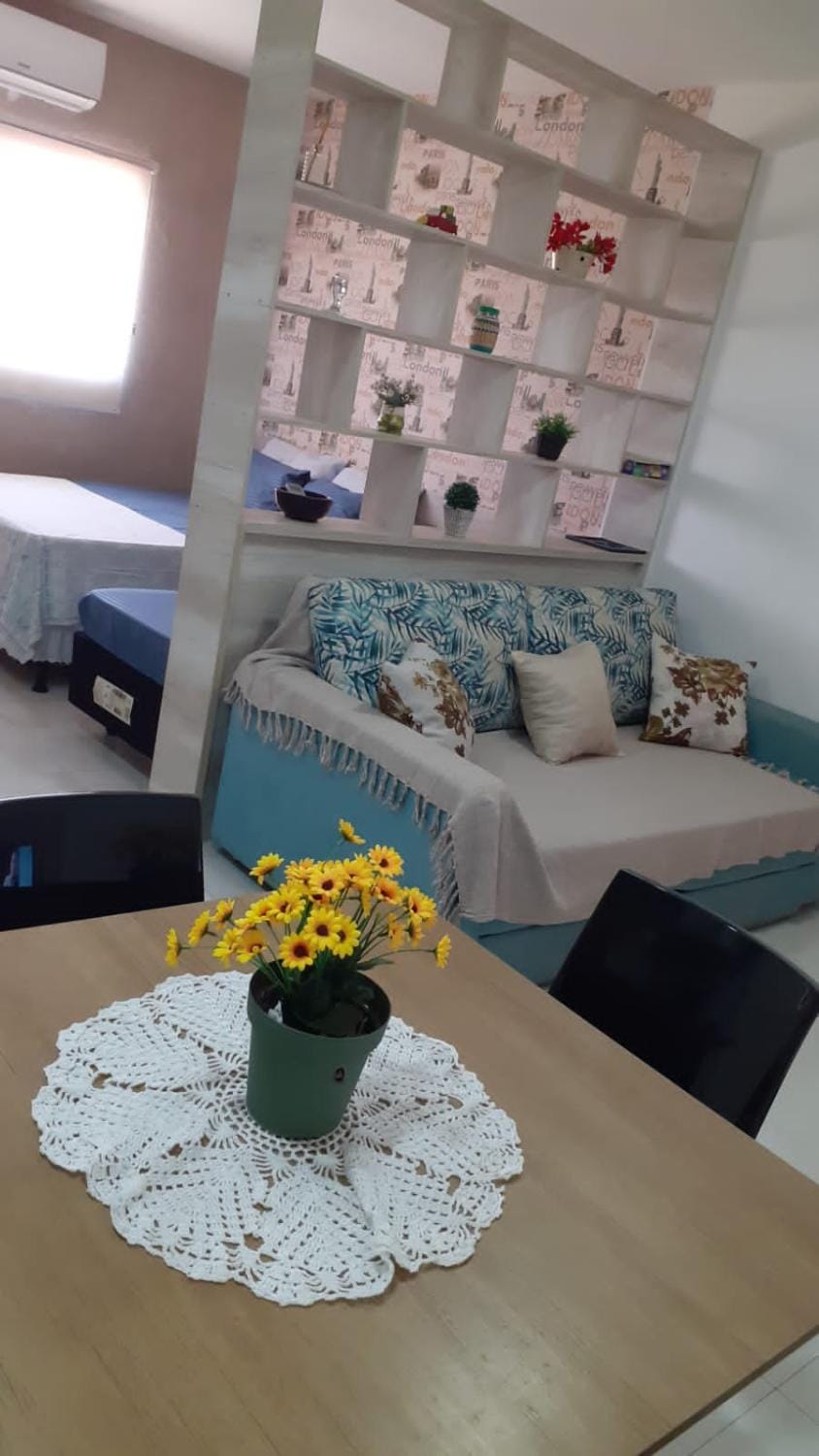 Flat Getsêmani Olímpia a 10min do Thermas dos Laranjais Apartment in Olímpia