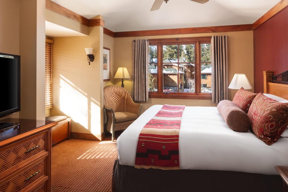 Bed, Day, TV and multimedia, Photo of the whole room, Decorative detail, Bedroom