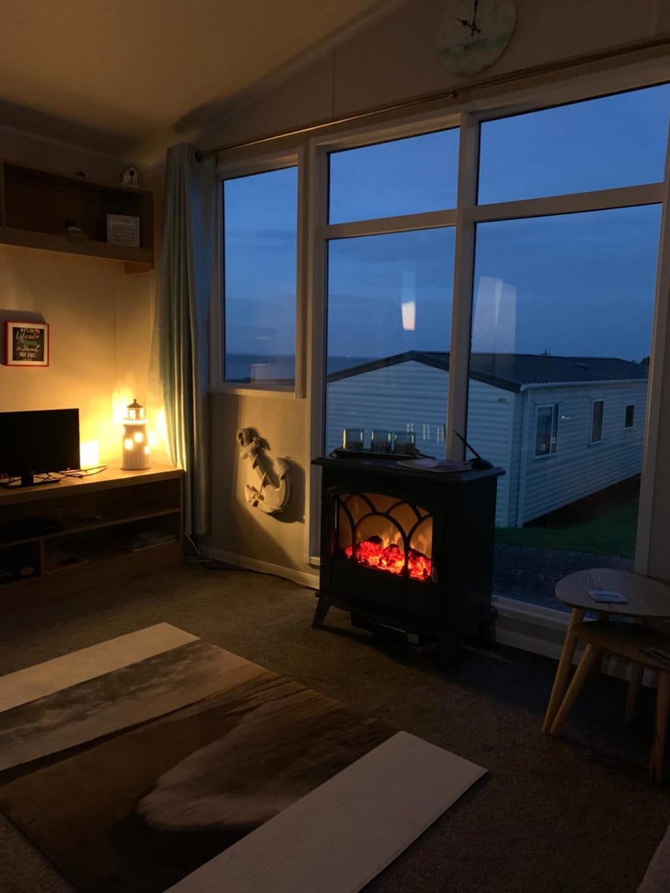 Communal lounge/ TV room, TV and multimedia, Sea view, Sunrise, Sunset