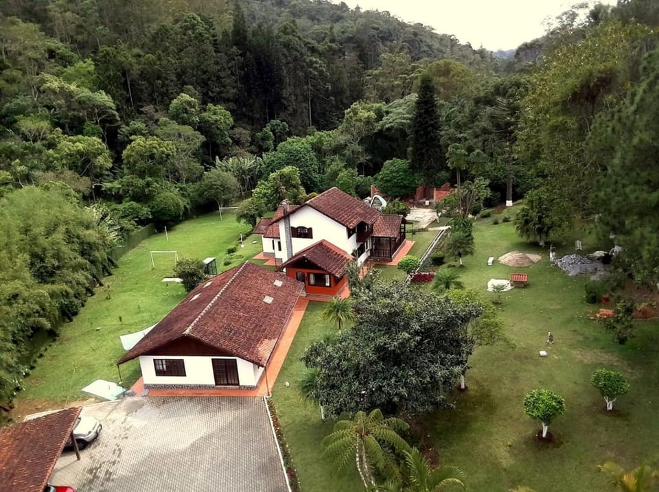 Property building, Natural landscape, Bird's eye view
