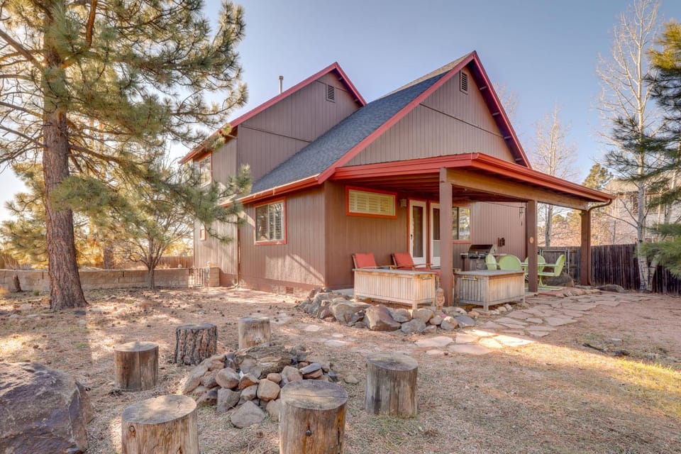Game Room + Patios: Home 2 Mi to Dtwn Flagstaff House in Flagstaff