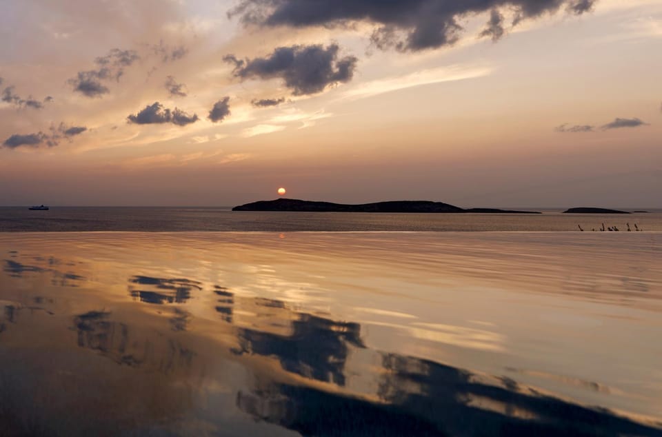 Nearby landmark, Natural landscape, Beach, Sea view, Sunset