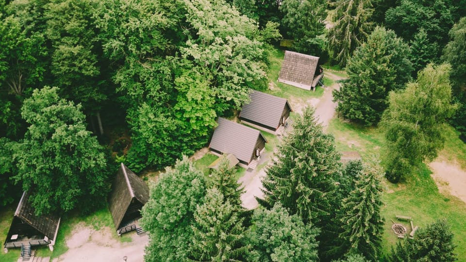 Property building, Natural landscape, Bird's eye view