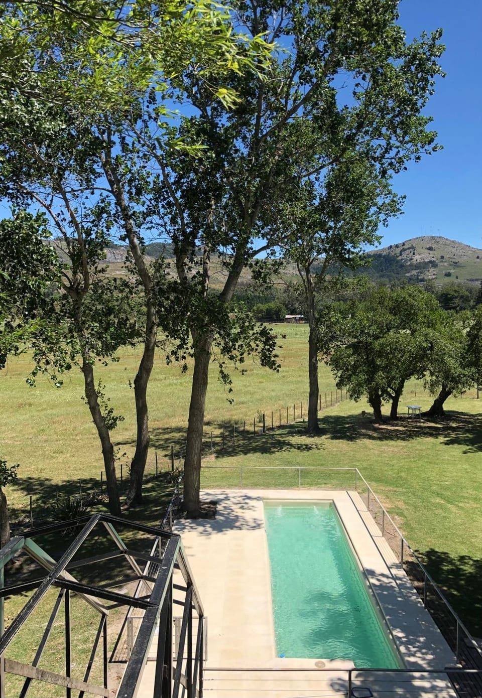 Spring, Day, Natural landscape, Garden, Garden view, Mountain view, Pool view, Swimming pool, sunbed