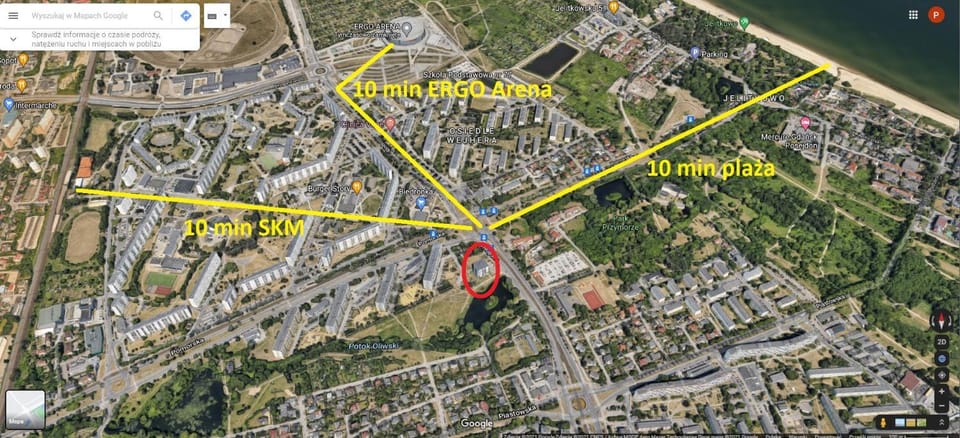 Off site, Location