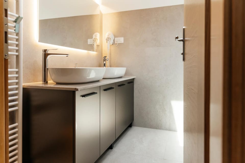 Bathroom, hair dryier