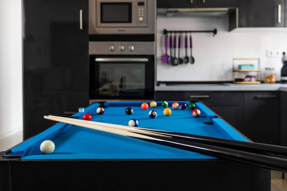 Billiard, Game Room, Kitchen or kitchenette