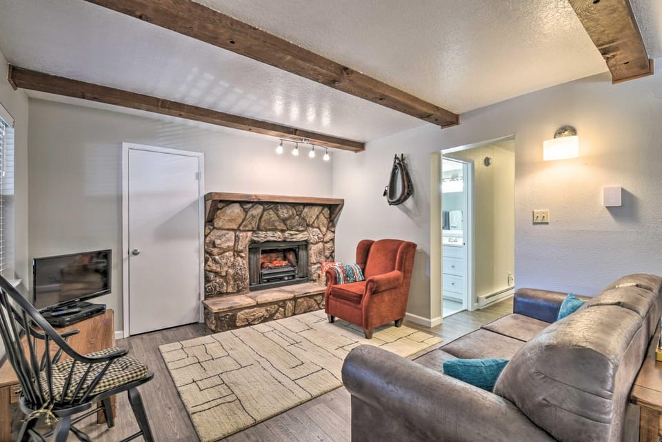 Angel Fire Condo w/ Fireplace < 1 Mi to Ski Resort House in Angel Fire