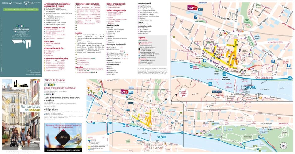 Text overlay, City view