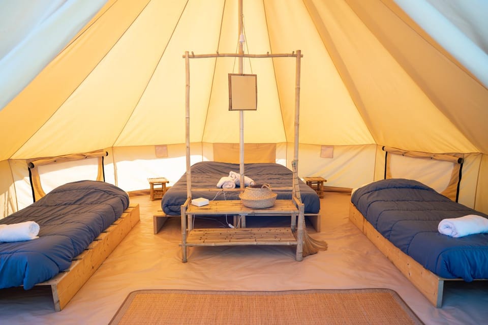 Lodg'ing Nature Camp Châteaux de la Loire Luxury tent in Centre-Val de Loire