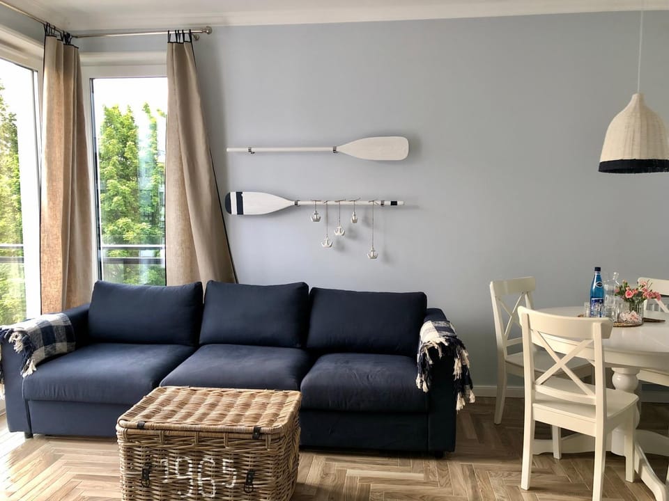Living room, Seating area, Garden view, Sea view