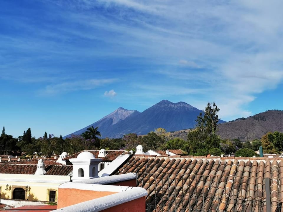 View (from property/room), Balcony/Terrace, Landmark view, Mountain view, Mountain view