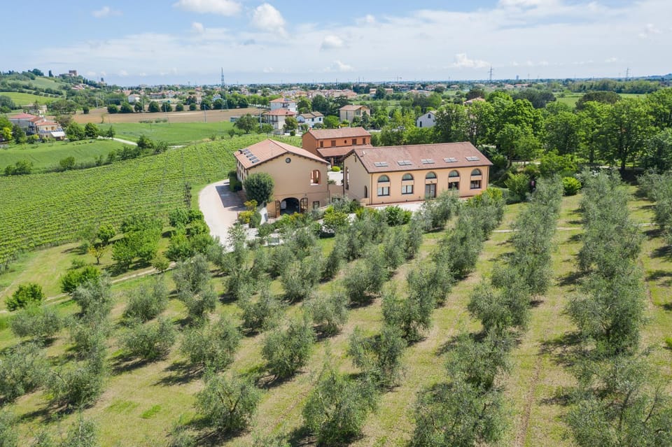 Property building, Natural landscape, Bird's eye view