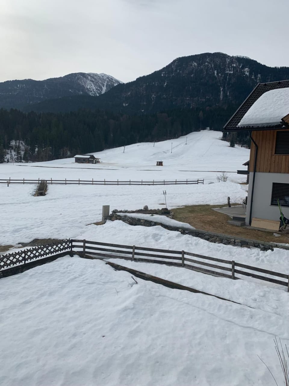 Winter, Skiing, Mountain view, Mountain view