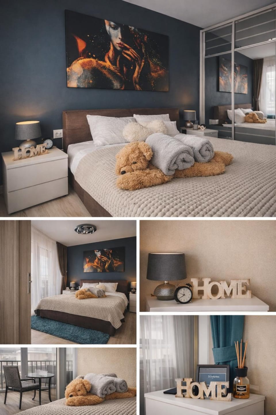 Bed, Living room, Photo of the whole room, Bedroom, towels