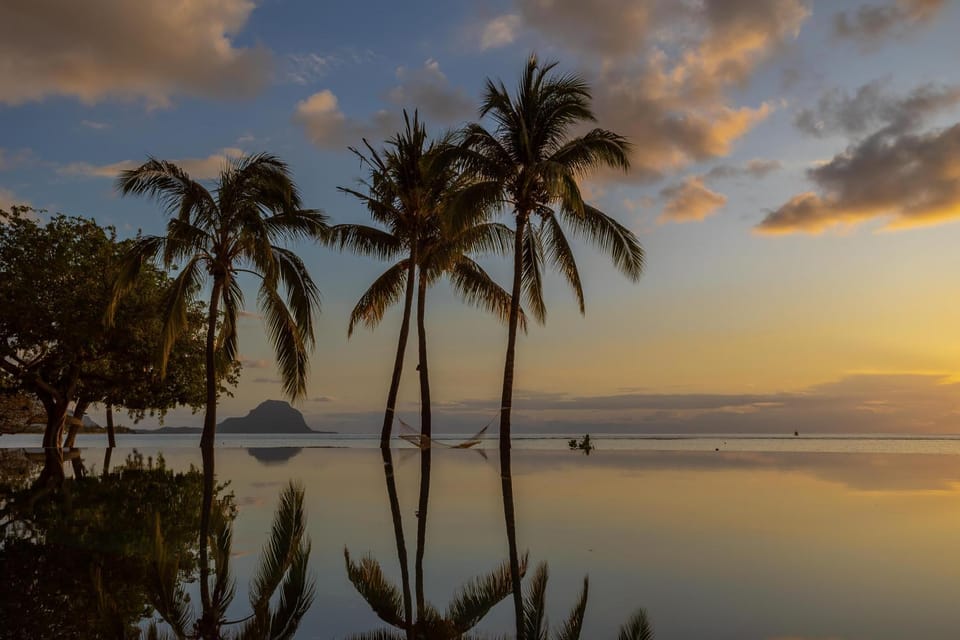 Beach, Sea view, Swimming pool, Sunset