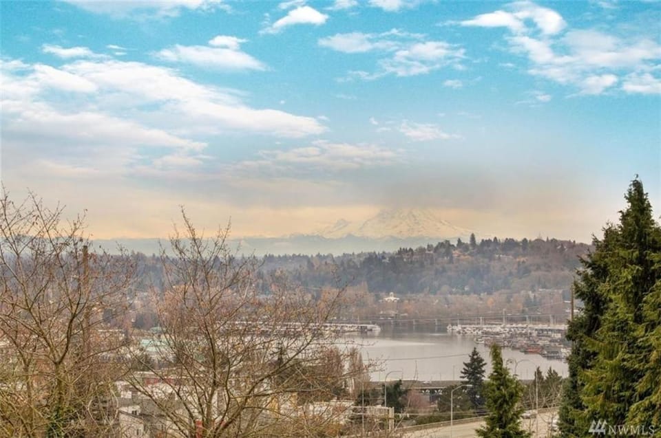 Rooftop Patio with Waterview, Private Garden & Grill 3BR 3BA- Modern Cityscape House in Seattle
