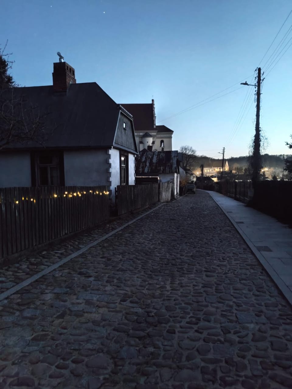 Property building, Night, Neighbourhood, Street view