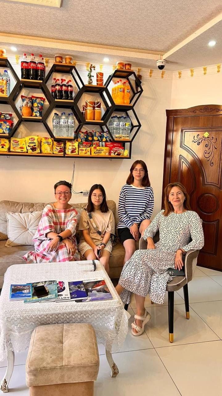 People, Living room, Seating area, children, group of guests, Family