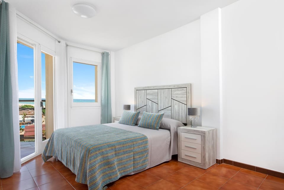 Bedroom, Sea view