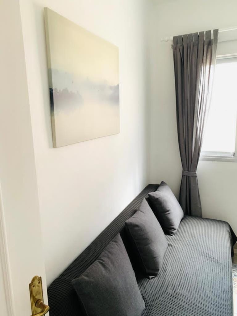Bed, Living room, Bedroom