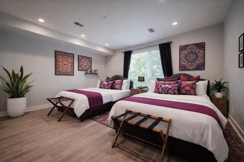 Bed, Bedroom