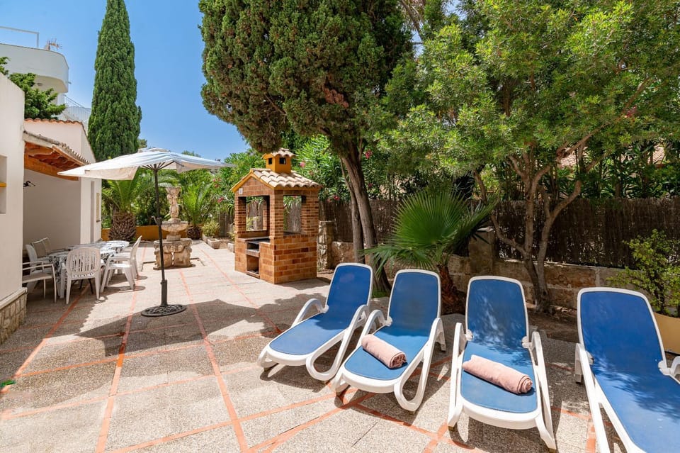 Patio, Day, Garden, sunbed