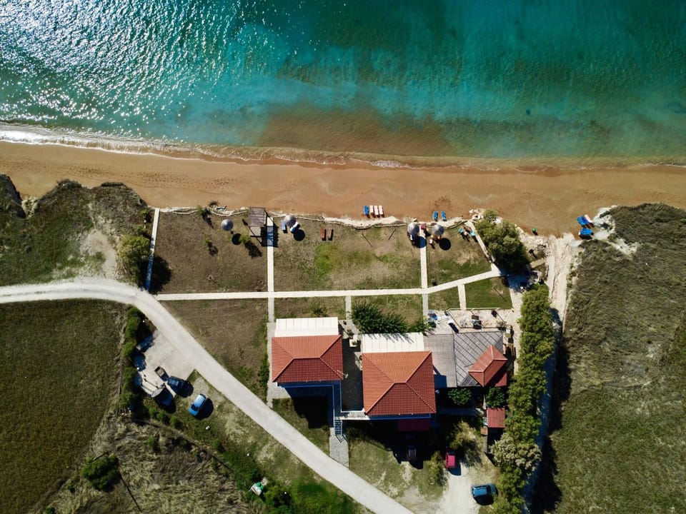 Property building, Bird's eye view, Beach, Sea view