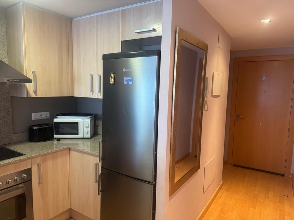 Kitchen or kitchenette, dishwasher, oven, stove, toaster