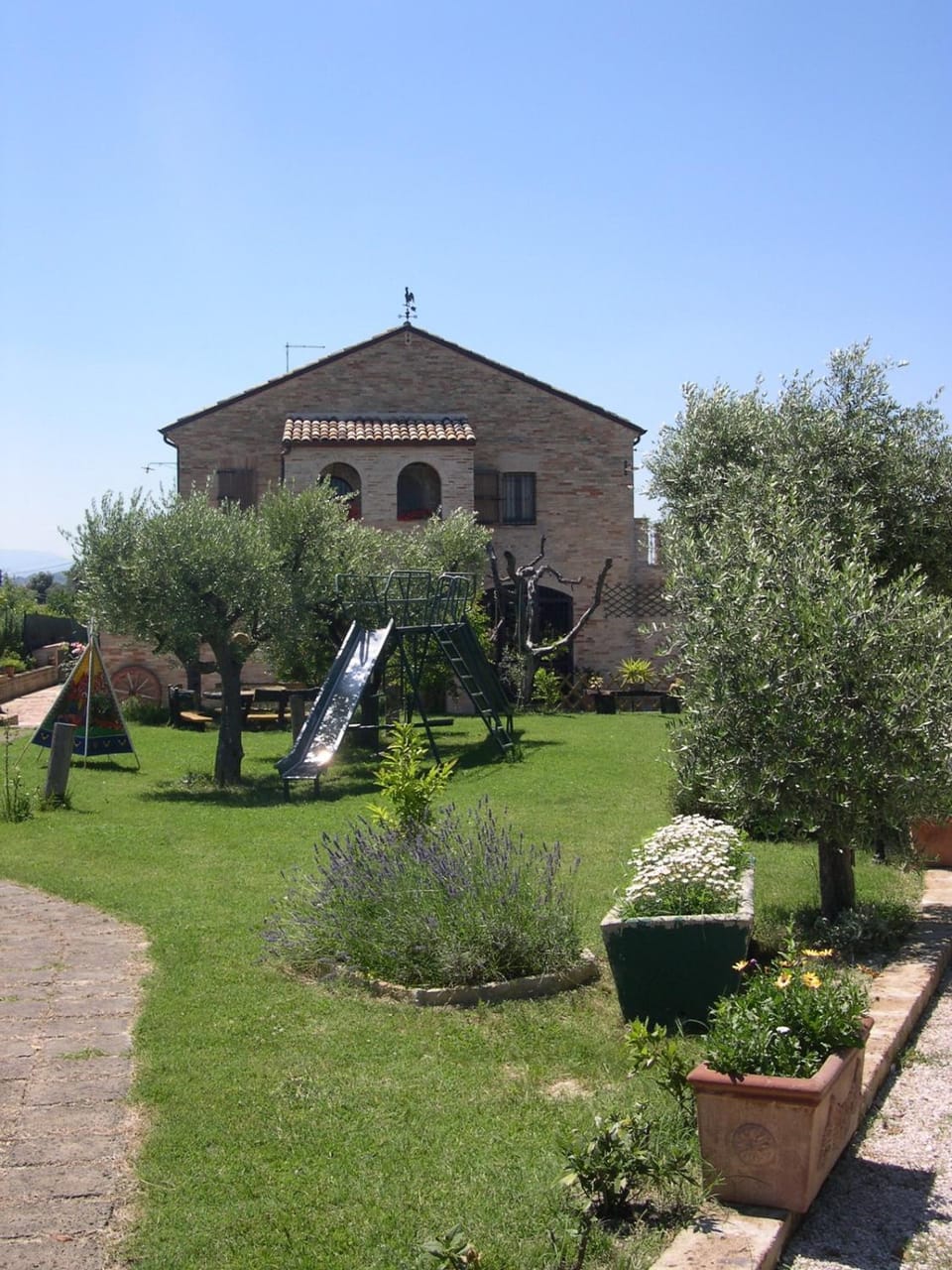 Property building, Garden