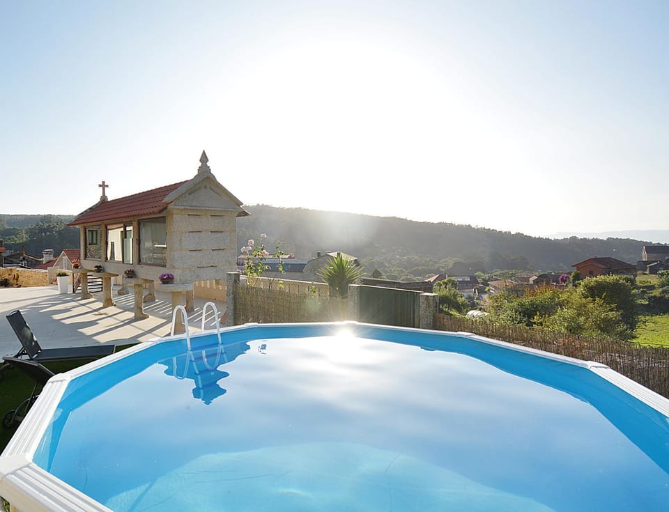 Natural landscape, Pool view, Swimming pool, sunbed