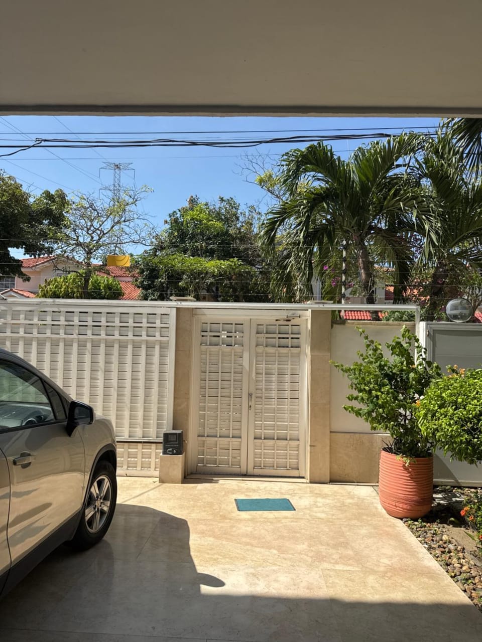 Quiet street view