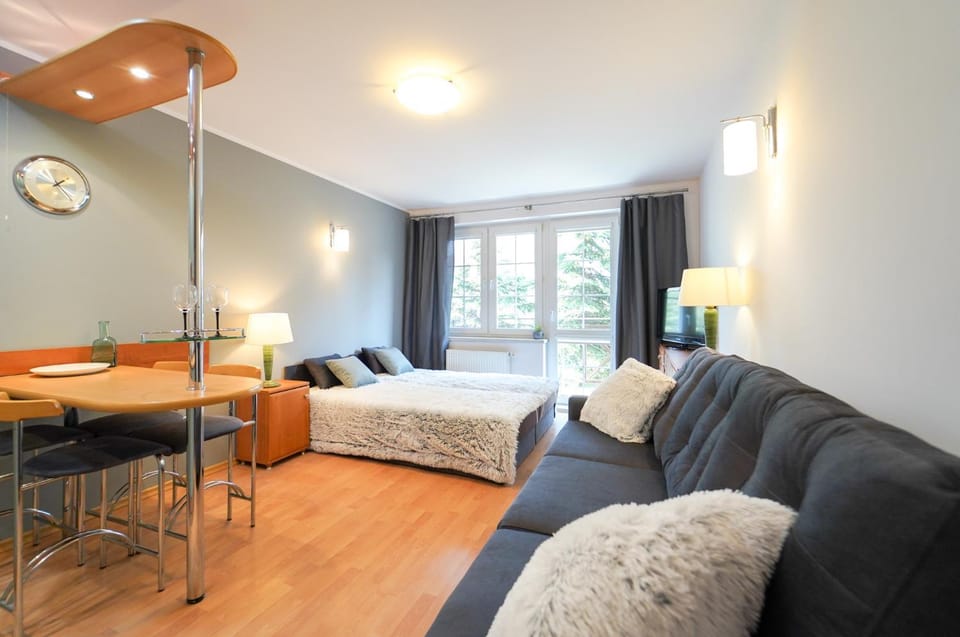 Bed, Living room, Seating area, Bedroom