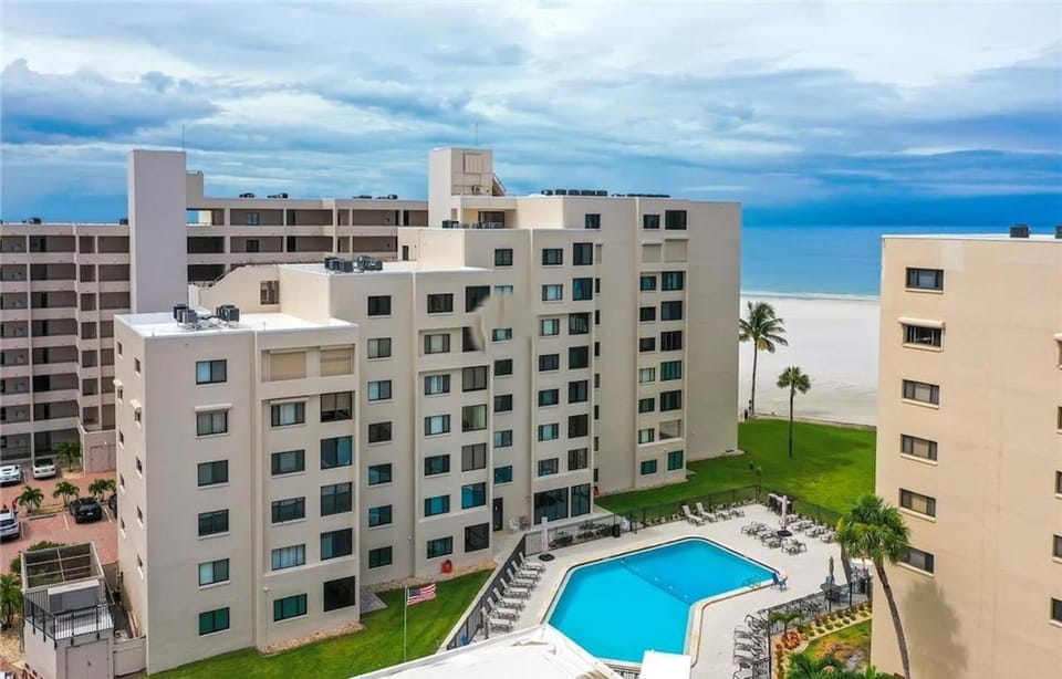 Property building, City view, Pool view
